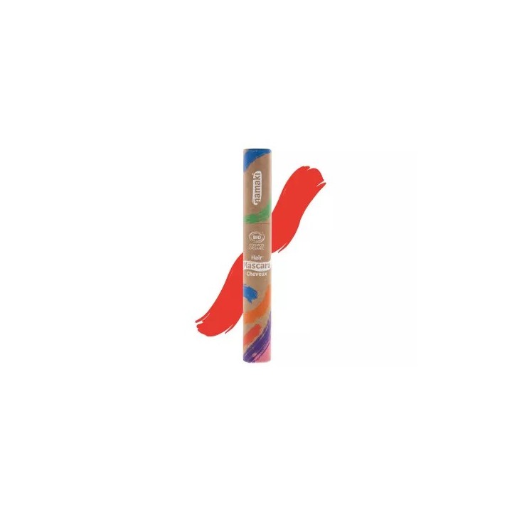 Mascara para el Pelo Roja