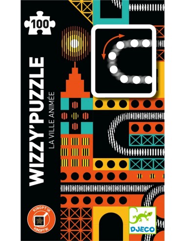 Wizzy Puzzle La Ciudad Animada 100...