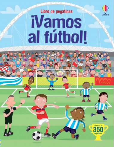 Libro de Pegatinas - ¡Vamos al Fútbol!