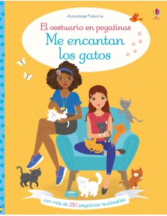 El vestuario en Pegatinas - Me encantan los gatos