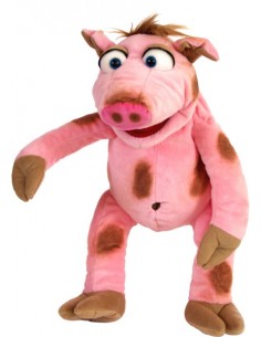 Peluche Marioneta El Sucio Cerdito Stulle 2
