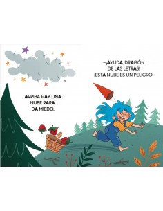 El dragón de las letras 1 - Ana, el dragón y la nube aspirador 2