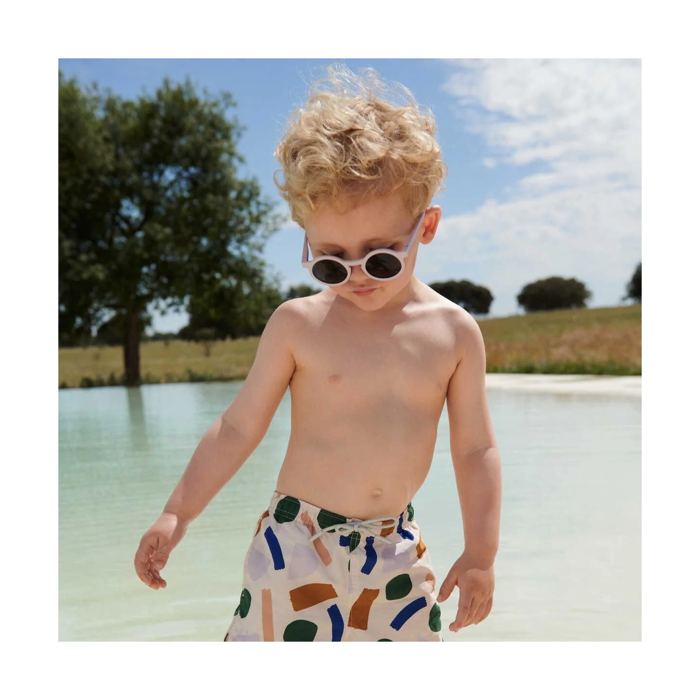 Gafas de Sol Darla Whale Blue 4-10 Años