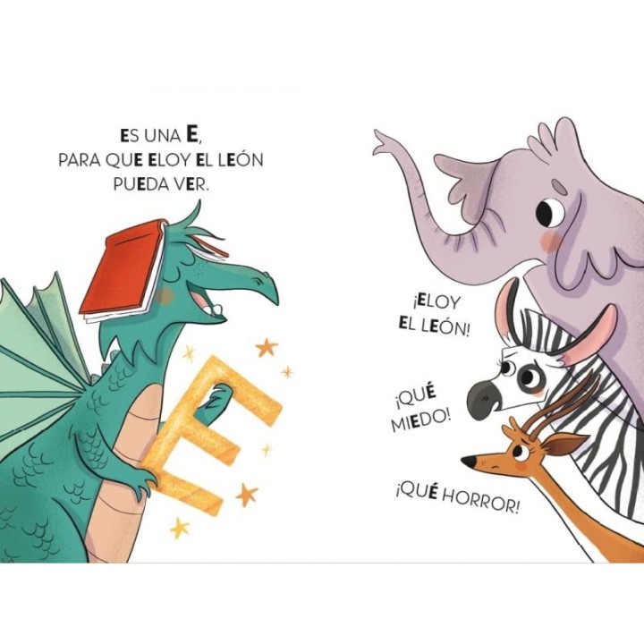 El dragón de las letras 2. El león desmelenado no se come ni un bocado