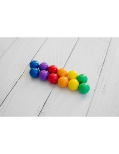 Pack Connetix 12 Bolas Rainbow 2