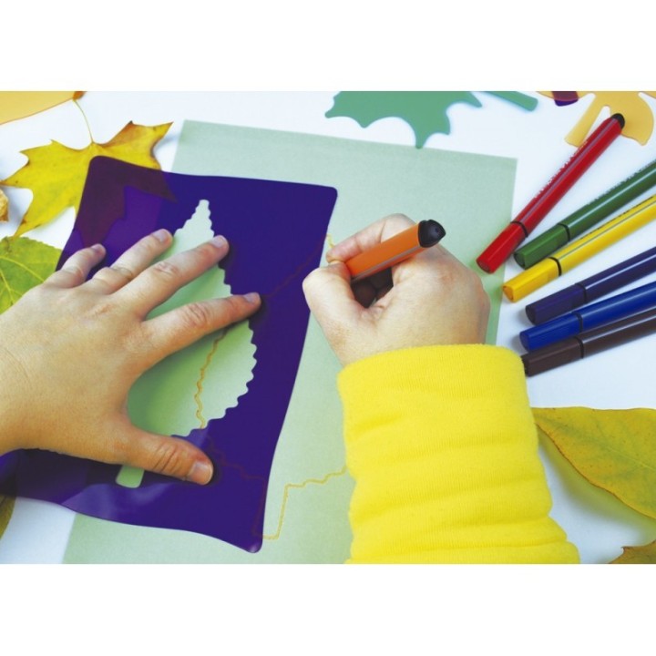 Siluetas de Hojas Montessori