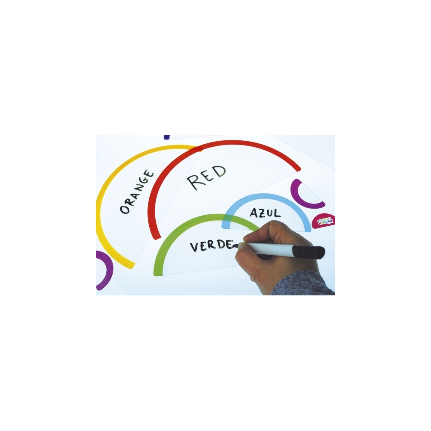 Arcoiris Waldorf para Mesas de Luz (Set de 2)