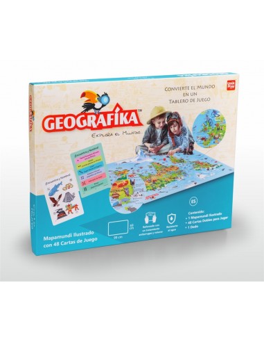 Juego Geografika - Explora el Mundo