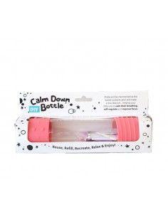 Botella Sensorial Calmante DIY Rosa 2
