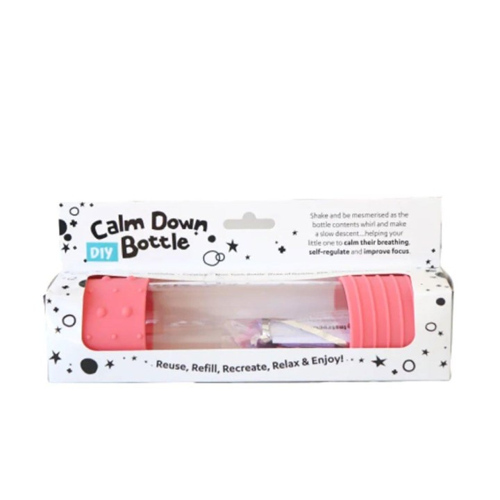 Botella Sensorial Calmante DIY Rosa