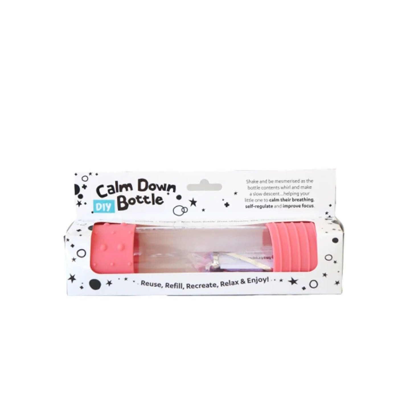 Botella Sensorial Calmante DIY Rosa