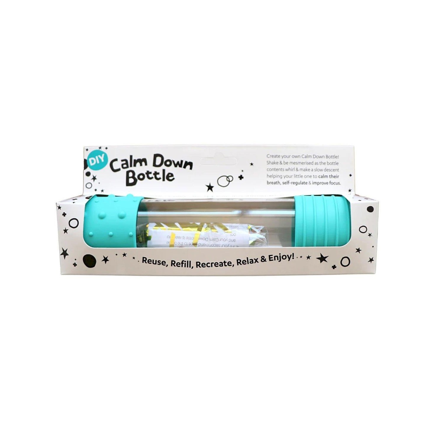 Botella Sensorial Calmante DIY Menta
