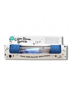Botella Sensorial Calmante DIY Azul 2