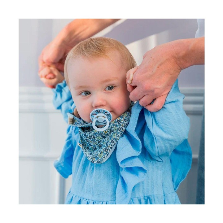 Secababitas BIBS Liberty Chamomile Lawn Baby Blue