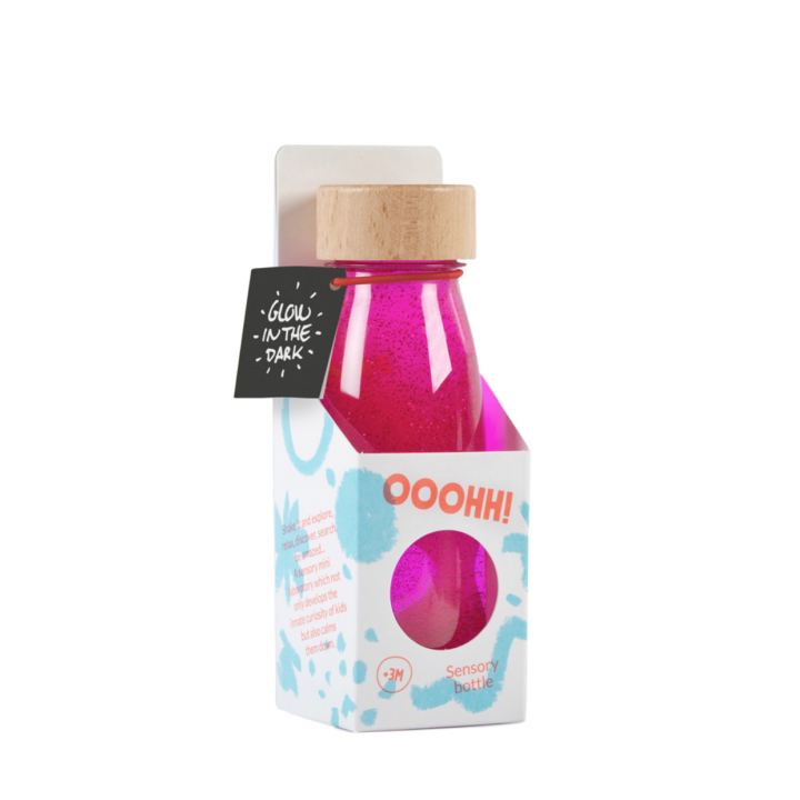 Botella Sensorial Float Rosa Fluorescente