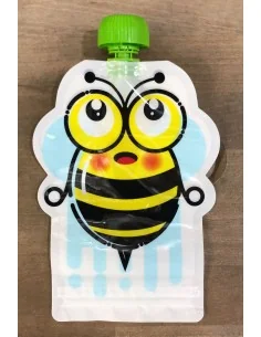 Bolsita Alimentación Reutilizable 150ml Abeja