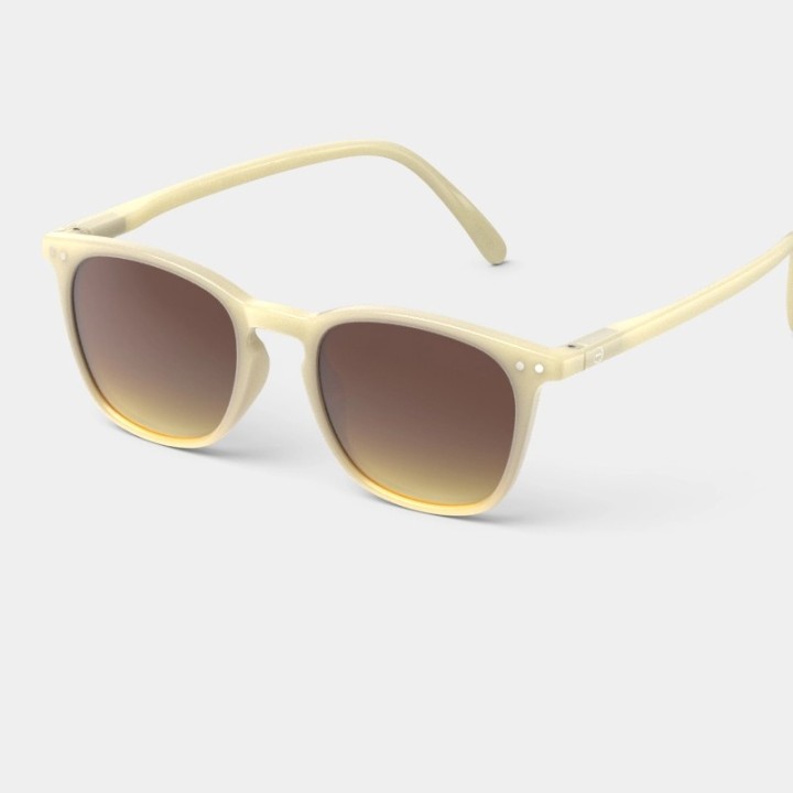 Gafas de Sol Adultos E Glossy Ivory