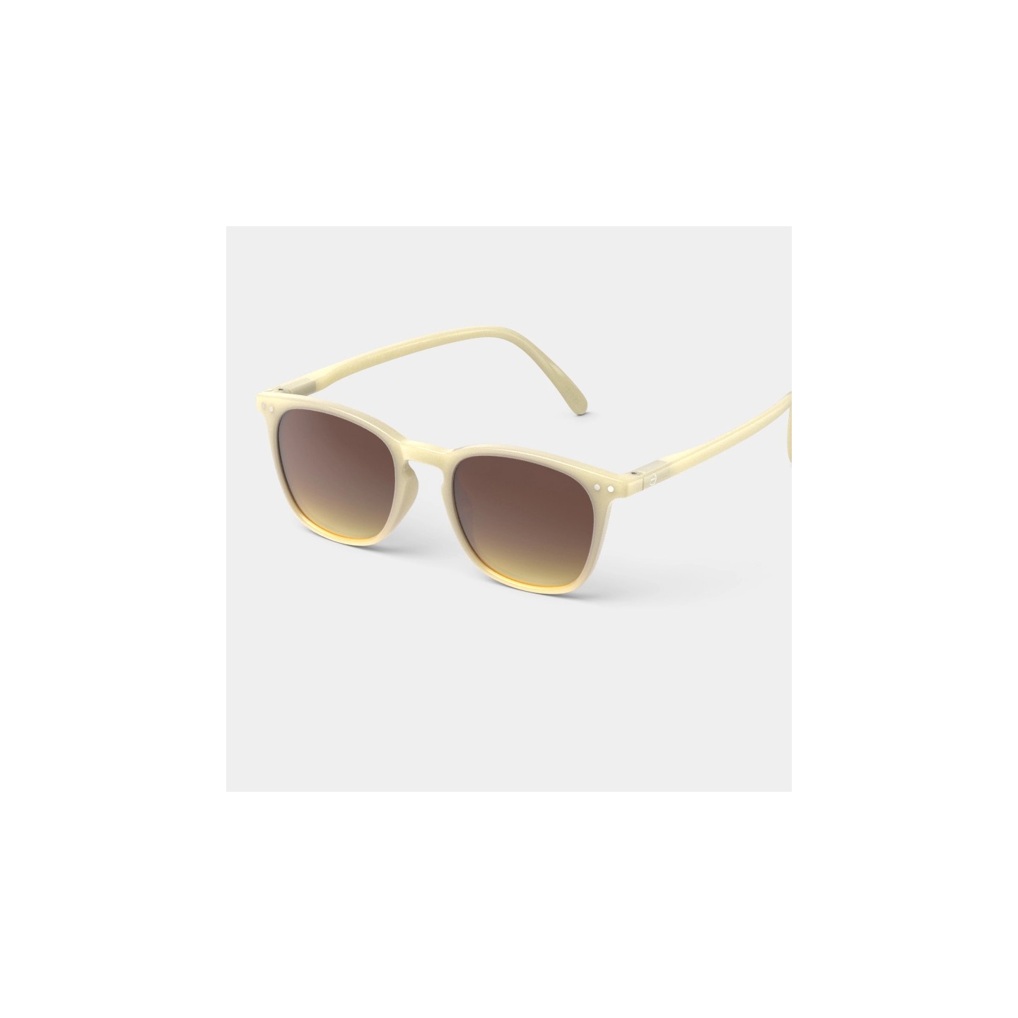 Gafas de Sol Adultos E Glossy Ivory