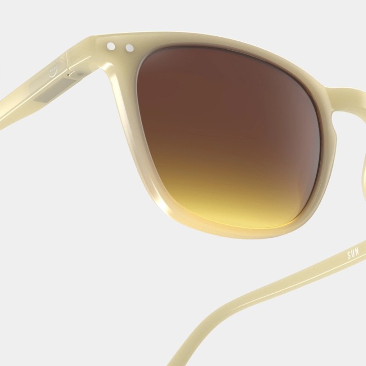 Gafas de Sol Adultos E Glossy Ivory