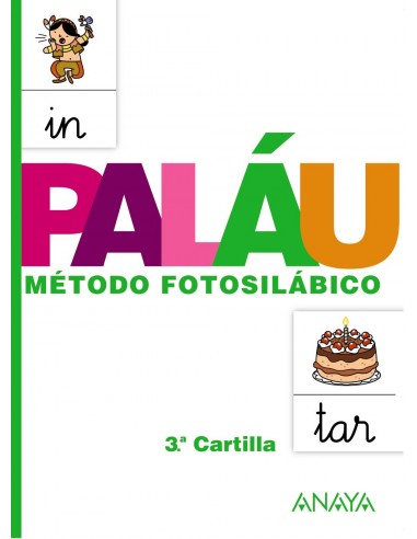 Método Paláu Fotosilábico 3ª Cartilla