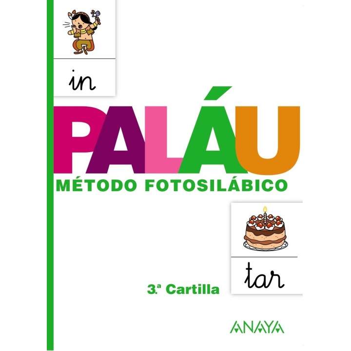 Método Paláu Fotosilábico 3ª Cartilla