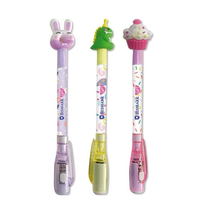 Boligrafo Tinta Invisible + Luz UV