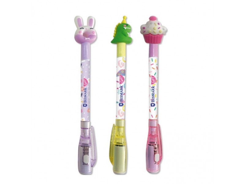 Boligrafo Tinta Invisible + Luz UV