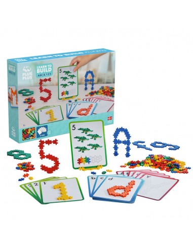 Plus Plus Learn to Build ABC & 123