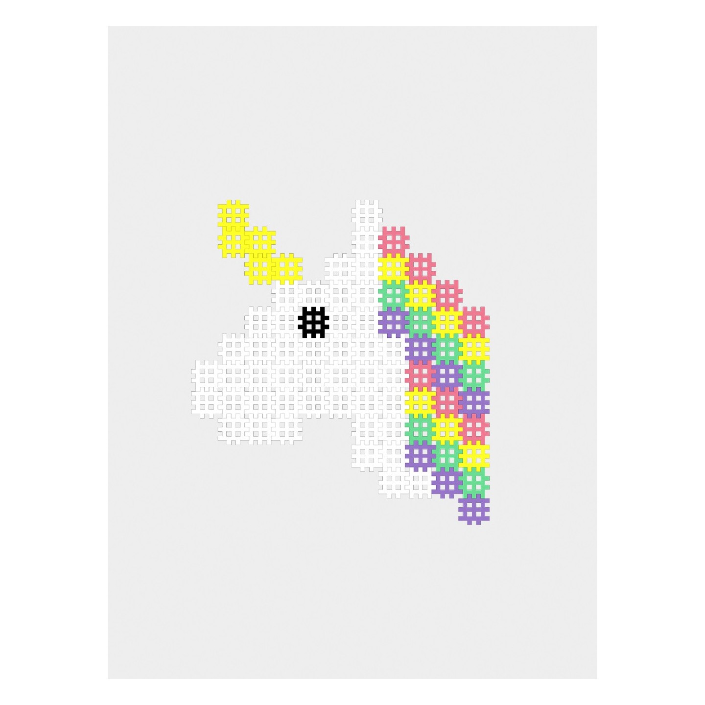 Micro Waffles 80 Piezas Unicornio