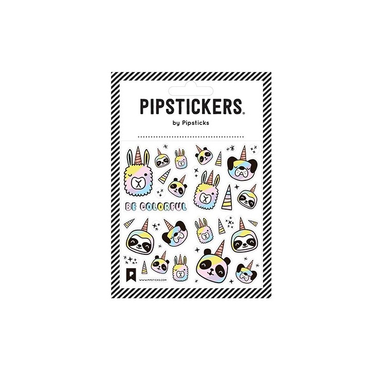 Pipstickers Pegatinas Be Colourful