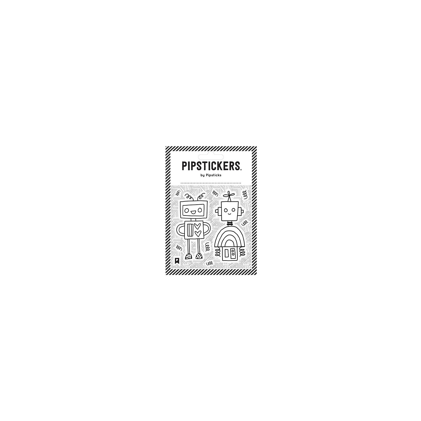 Pipstickers Pegatinas para Colorear Robots