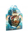 Postal 3D Barco Pirata