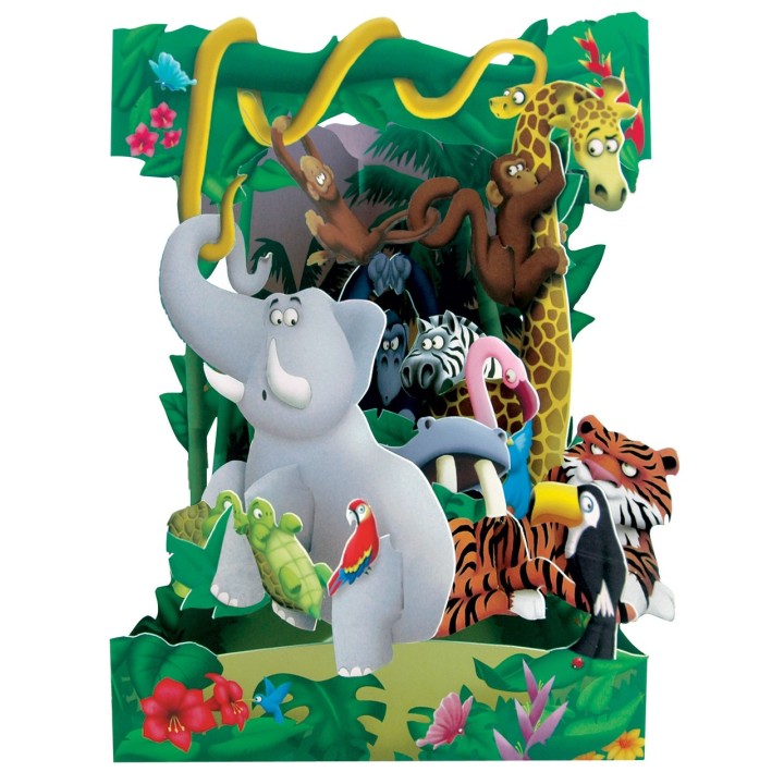 Postal 3D Jungla