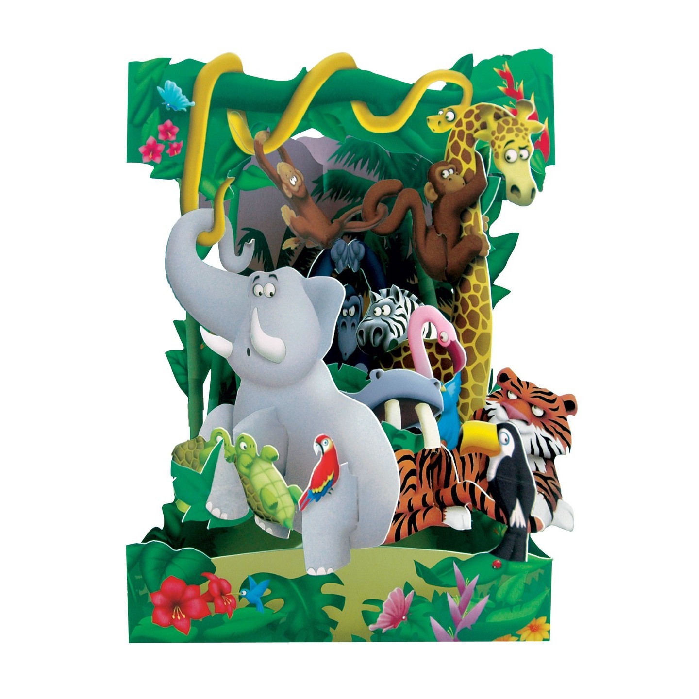 Postal 3D Jungla