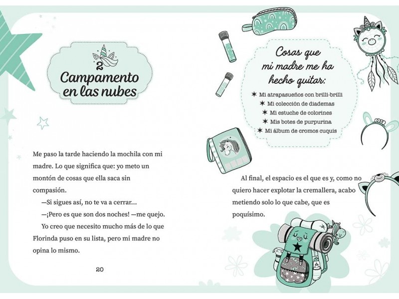 Unicornia 5 - Un campamento en las nubes