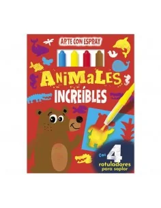 Arte con Spray. Animales Increibles