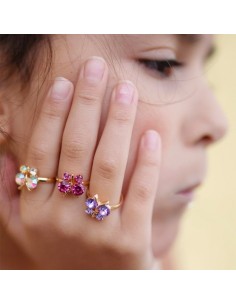 Set 3 Anillos Boutique Butterfly Gem 2