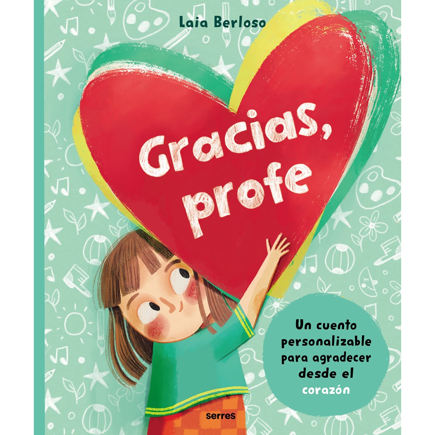 Gracias, Profe. Un libro personalizable para rellenar y regalar