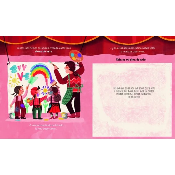 Gracias, Profe. Un libro personalizable para rellenar y regalar