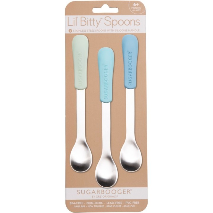 Pack de 3 cucharas Lil Bitty Azul