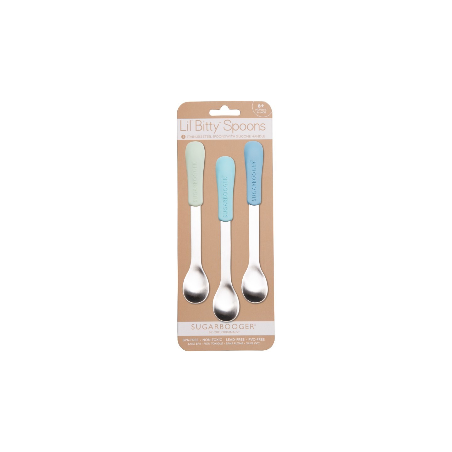 Pack de 3 cucharas Lil Bitty Azul