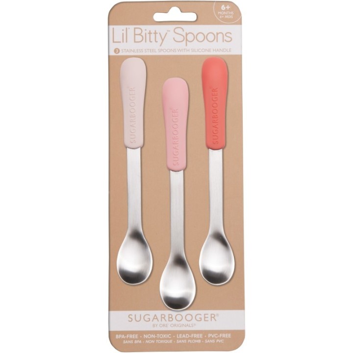 Pack de 3 cucharas Lil Bitty Rosa