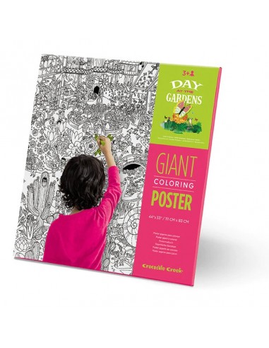 Poster Gigante para colorear "Un día...
