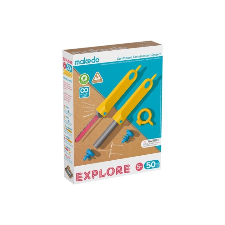 Makedo Explore Kit 50 Piezas