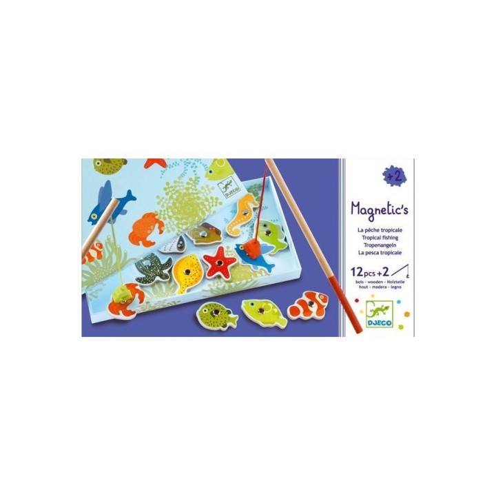 Juego de Pesca Magnetico - Tropical