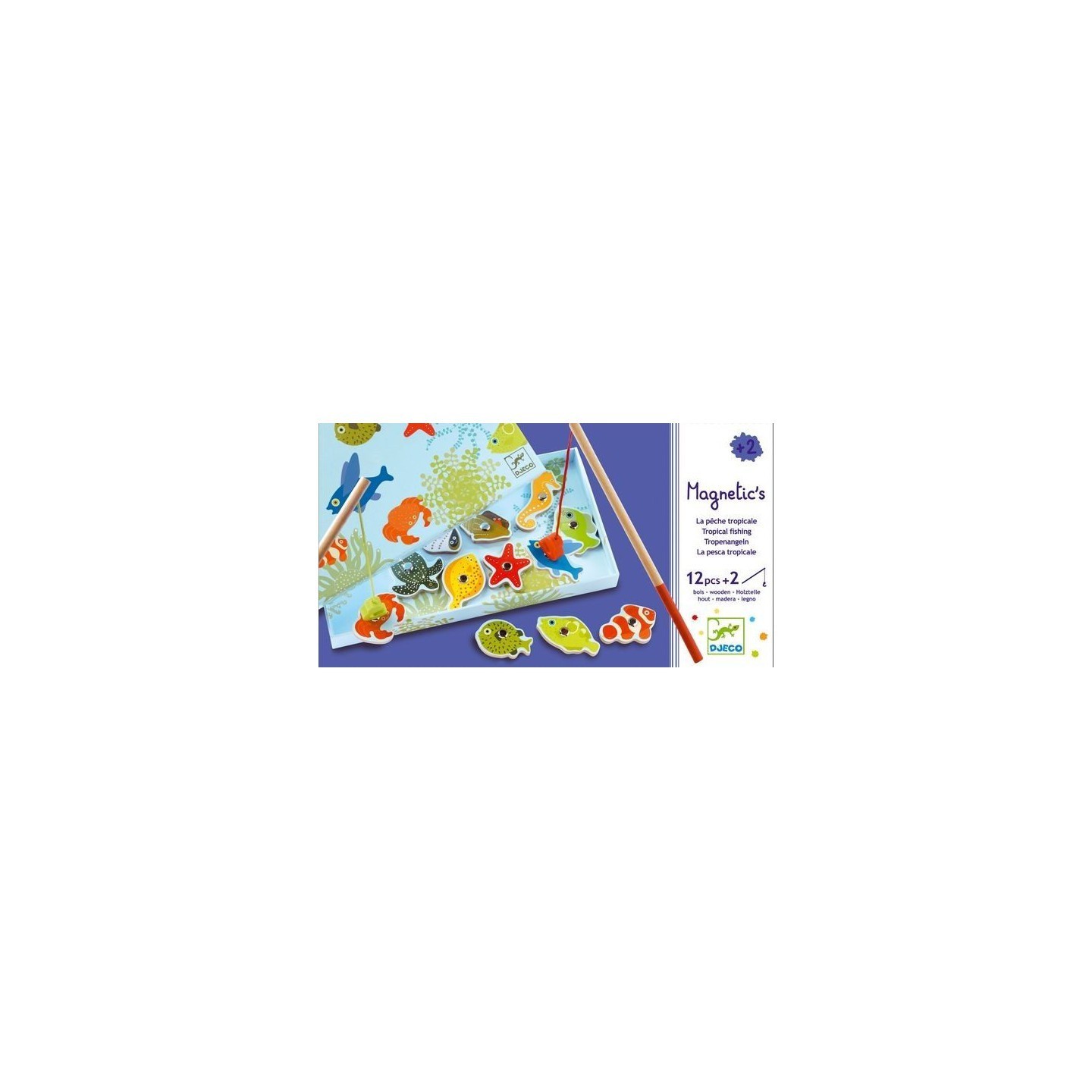 Juego de Pesca Magnetico - Tropical
