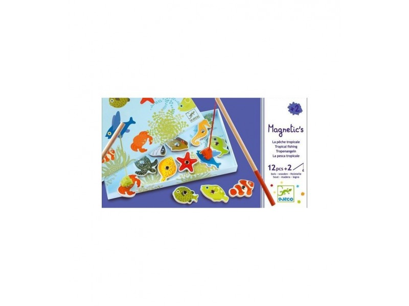 Juego de Pesca Magnetico - Tropical