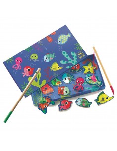Juego de Pesca Magnetico - Peces de Colores