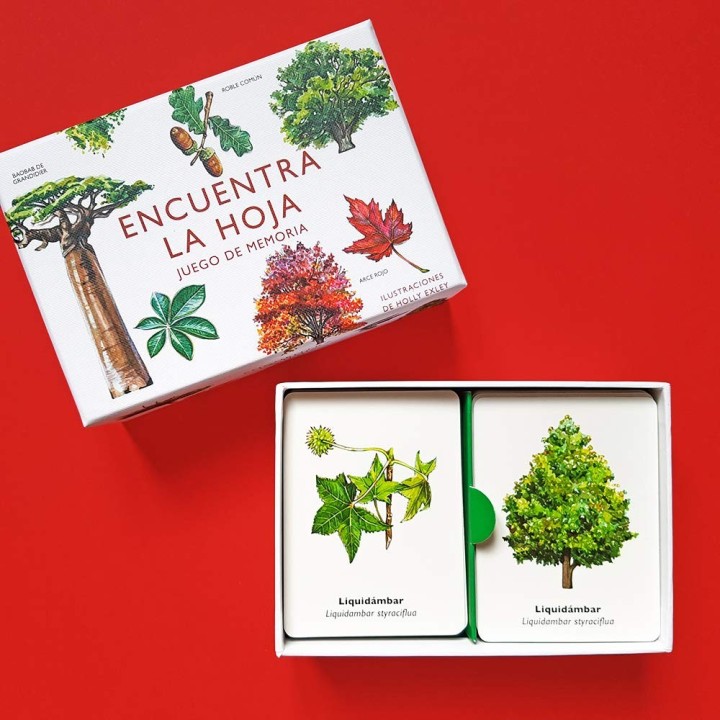 Encuentra La hoja. Juego De Memoria