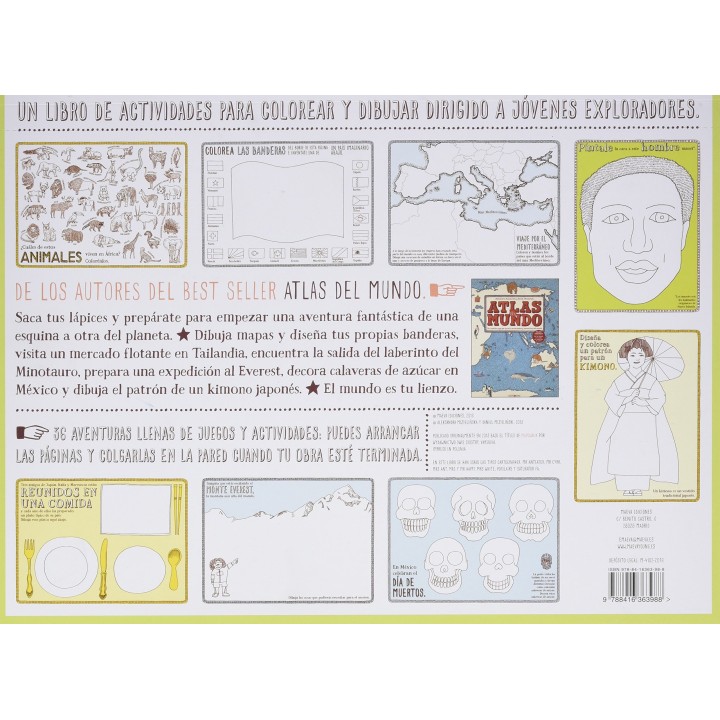 Atlas del mundo. Libro de actividades
